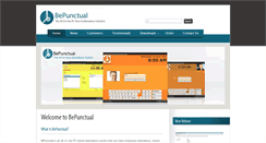 Desktop Screenshot of bepunctual.net